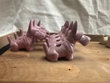 listing for ! PINK vintage birthday cake andle holder SCOTTIE SCOTTY multi avail