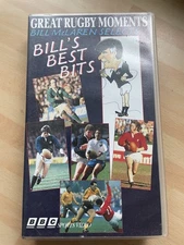 Bill McLaren Selects - Great Rugby Moments - VHS Video Cassette Tape 1991