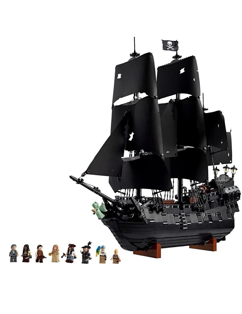 Bateau pirate du capitaine Jack Sparrow maquette haut de gamme 2862 pièces en briques