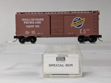N Scale Micro Trains  Special Run   TEXAS & RIO GRANDE WESTERN LINES  40' Boxcar