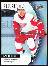 2023-24 Upper Deck Allure Black Rainbow Marco Kasper Rookie Detroit Red Wings
