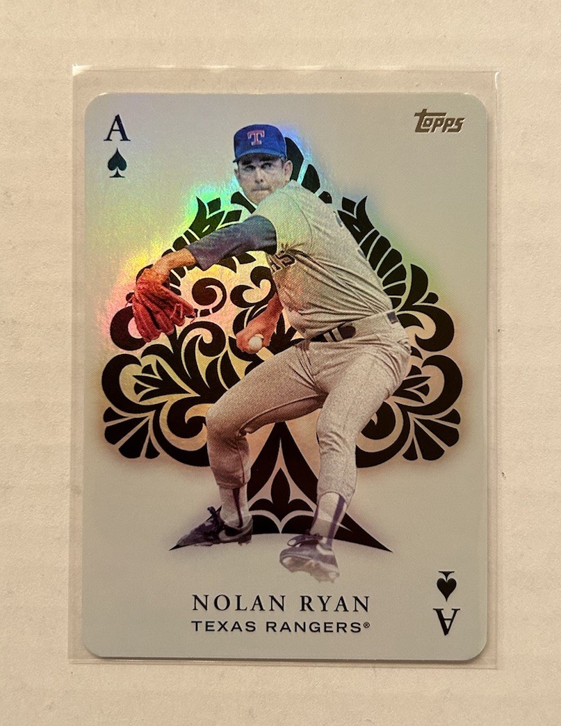 2023 Topps Nolan Ryan All Aces Blue Back - Texas Rangers