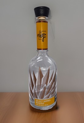 Milagro Select Barrel Reserve Tequila Empty Bottle Bar Decor Craft 750ml
