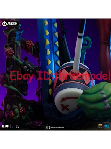 Iron Studios 1/10 DC HARLEY QUINN Gotham City Sirens Art Scale Statue DX Ver. - Picture 8 of 13
