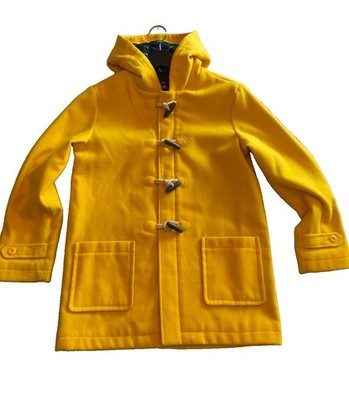 Boys Rowing Blazers X Target Yellow Wool Peacoat Size 10/12 EUC
