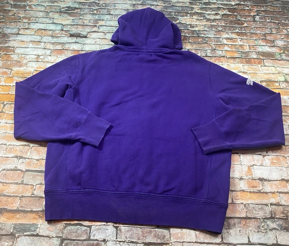 TCU Horned Frogs Hoodie Mens L Polo Ralph Lauren Full Zip Sweatshirt Outdoor - Image 4 of 4