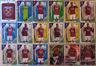 WEST HAM UNITED TOPPS PREMIER LEAGUE 2026 VERSCHIEDENE AUSWAHL 0602