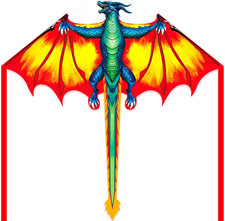Large Kites for Kids Ages 4-12 Easy to Fly, Single Line Kite for Adults