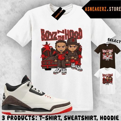 Tee Shirt Matching AJ 3 World's Best Dad 2026 Match Sneaker The Boondocks Boyz