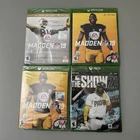 Two Madden 19 & Hall Of Fame The Show 21 Lot Of 4 CIB Nice Shape Used Xbox One