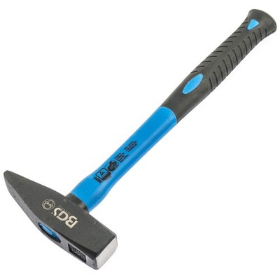 BGS Schlosserhammer 800 g Hammer mit Fiberglasstiel