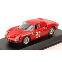 Ferrari 250 Lm N.31 Winner Monza 1964 N.Vaccarella 1:43 Best Model Auto Competiz