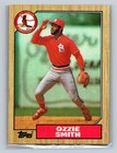 Ozzie Smith 1987 Topps #749 St. Louis Cardinals