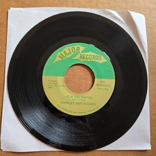 SHIRLEY ANN MABREY Flip The Switch/Bridge Over Troubled Water 45 7" Record Vinyl