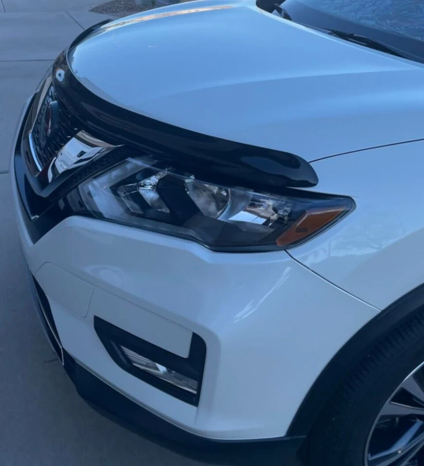 Protector de capó Husky Carflector deflector protector contra insectos para Nissan Rogue 2014-2020 Foto 2 de 4