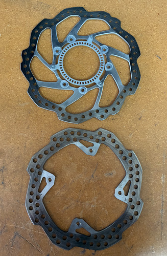 Honda OEM Dirt Bike Brake Rotor Set - Front/Rear - 2015+ CRF250R/450R