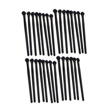 Lot De 30 Pinceaux à Paupières Jetables, Applicateurs De Maquillage Portables