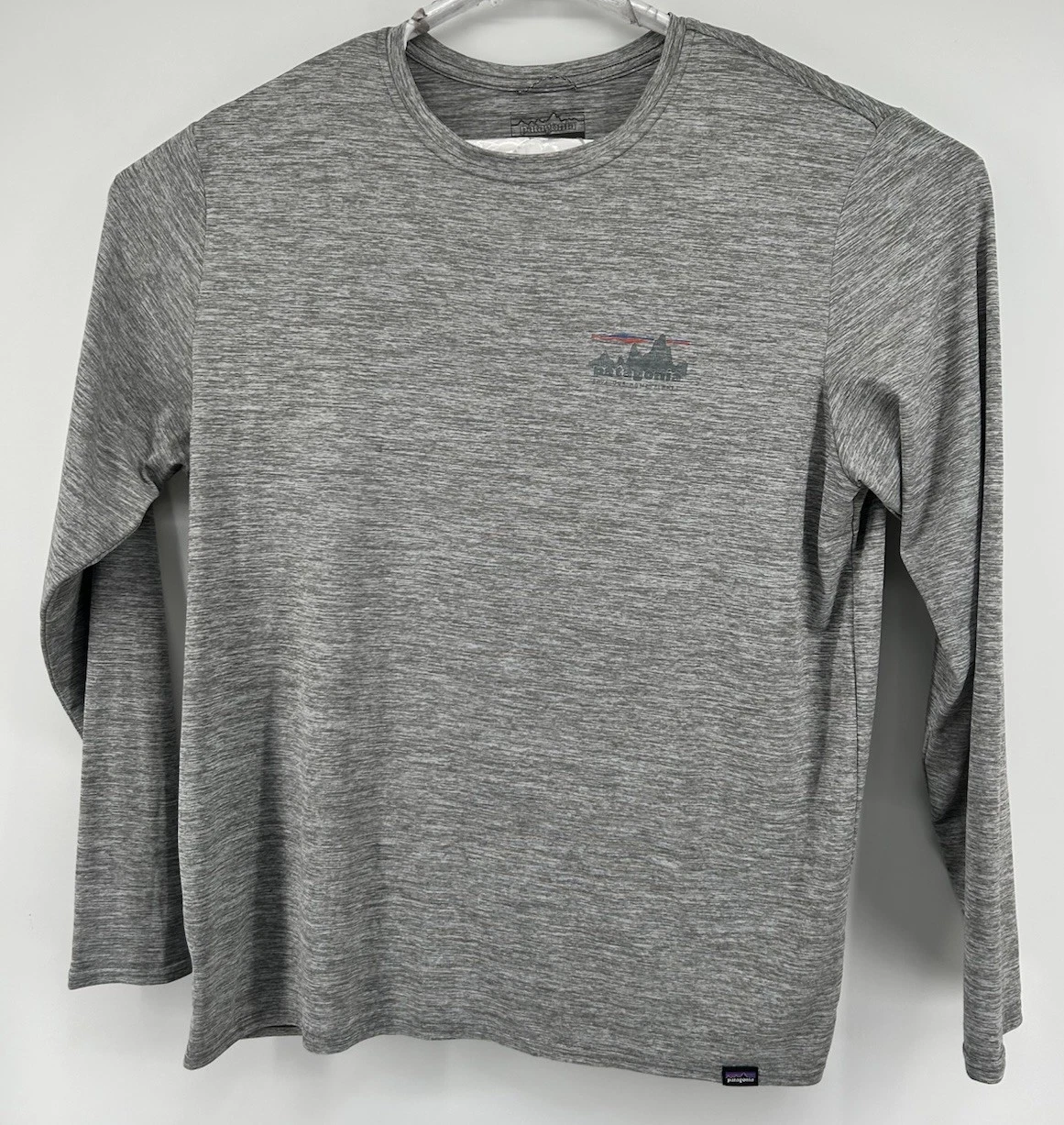 Patagonia Long Sleeve Pullover Shirt Gray Men’s Size Large