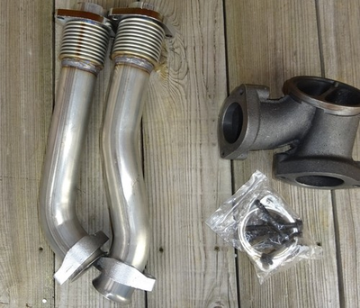 #ad For 99.5 03 Ford 7.3L Turbo Pedestal Non EBP Valve Upgraded 55 Wheel amp; Up Pipes $69.99