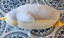 Blue Penguin Plushie Pillow 22in Good condition See description