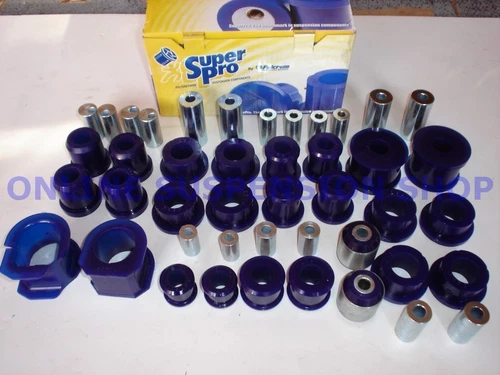 SUPER PRO Front & Rear Bush Kit to suit Mazda RX7 FD3S Series 6 7 8 SUPERPRO