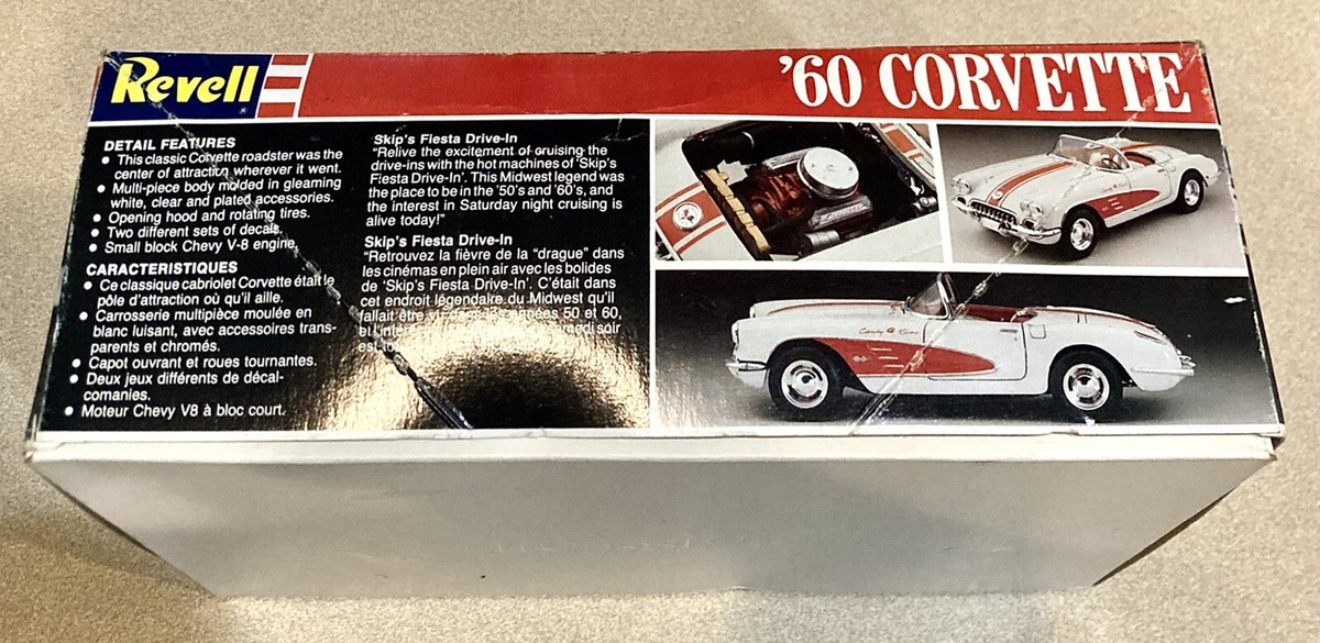 🏁 REVELL 1960 CHEVY CORVETTE SKIP'S FIESTA DRIVE-IN Series (Open