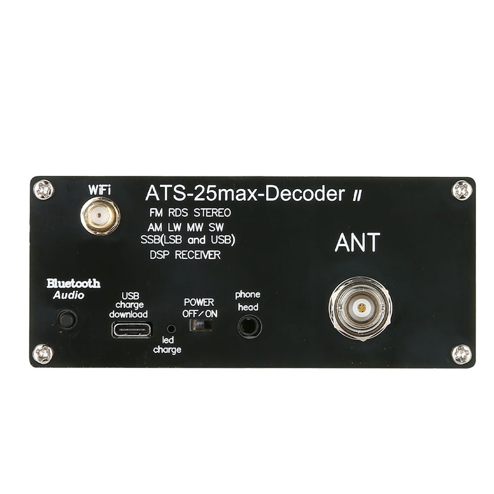 ATS25 Max Decoder II Bluetooth Full Radio Receiver FM SW SSB MW LW