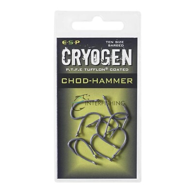 Drennan ESP Cryogen Chod-Hammer Karpfenhaken Carphooks Karpfenangeln