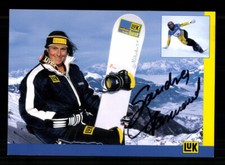 Sandra Farmand Autogrammkarte Snowboard Original Signiert  + A 238552