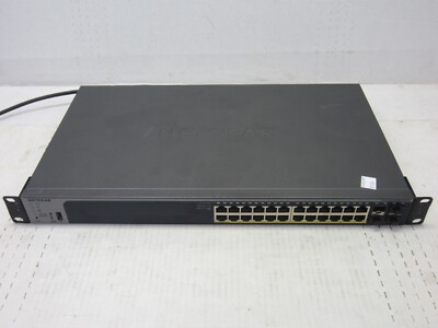 Netgear ProSafe GS728TPv2 24-Port Gigabit Ethernet Switch w/PoE+*Parts Only*