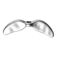 20 pcs Wing Spacer Beads Wings Silver Butterfly Dragonfly Fairy Angel 29x8mm