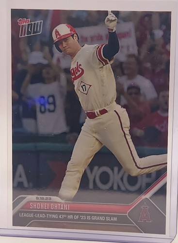2023 Topps Now #727 Shohei Ohtani