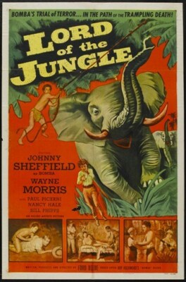 THE LORD OF THE JUNGLE MOVIE POSTER Rare Hot Vintage | eBay
