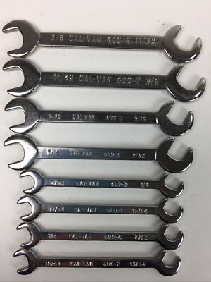 8 x Cal-Van Cal Van Professional Ignition Wrenches - 7/32 - 3/8