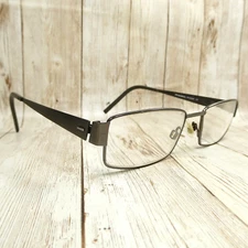 Morel France Gunmetal Gray Eyeglasses FRAMES ONLY - LT Lightec 6755L 52-18-140