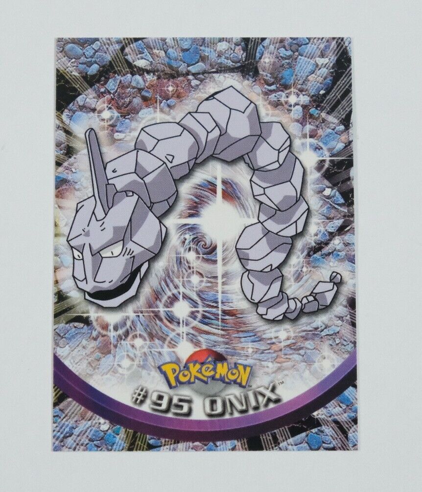 Check the actual price of your Onix Topps Pokemon card on