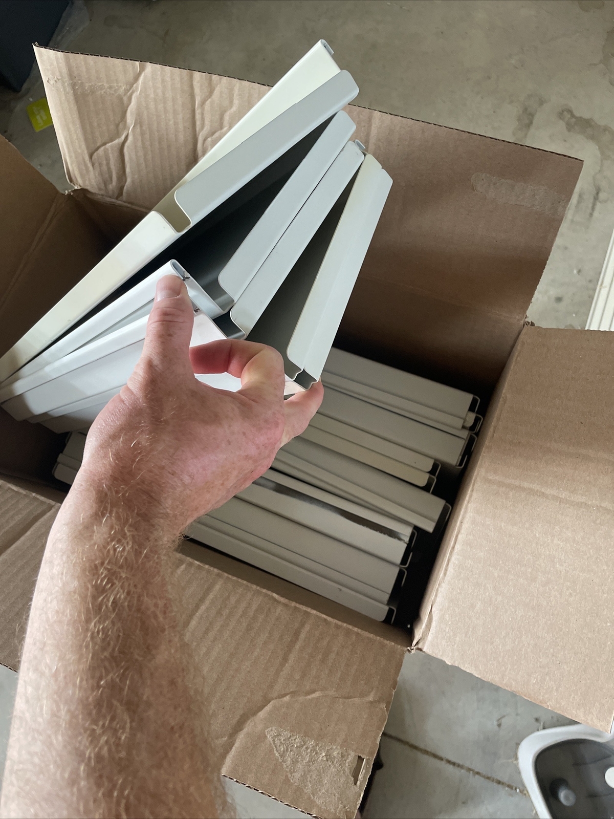 (20ct) Uniweb 157/8"x71/4" RX Pharmacy Shelves Used Shelf Sets Lot