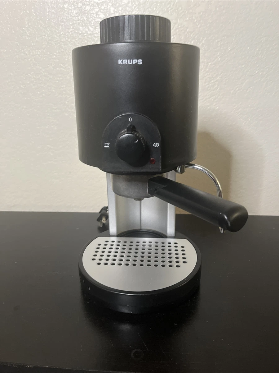 Krups Coffee Tea Espresso Cappuccino Maker Machine 4-Cup Glass