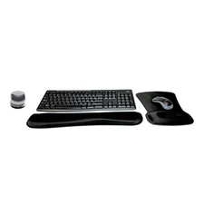 New Logitech MK270 Keyboard/Mouse Set + Micro Speaker, Gel Wrist/Mouse Pads