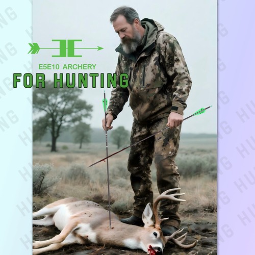 12-36Pcs 30" Archery Carbon Arrows Spine 500 Compound Recurve Bow Hunting Target - Picture 19 of 38