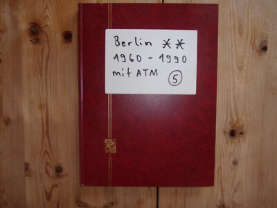 Berlin Sammlung 1960 - 1990 postfrisch kpl. mit ATM im Steckbuch ( 5 )