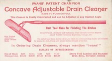 c1900 Iwan Brothers Streator IL Post Hole Digger Auger Hardware Tools Brochure