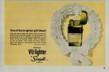 1963 Scripto Vu Lighter One of The Brighter Gift Ideas Vintage Print Ad 3632