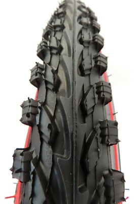 KENDA Mountain MTB Bike Tyre K898 red line, size 26 x 1.95, ETRTO