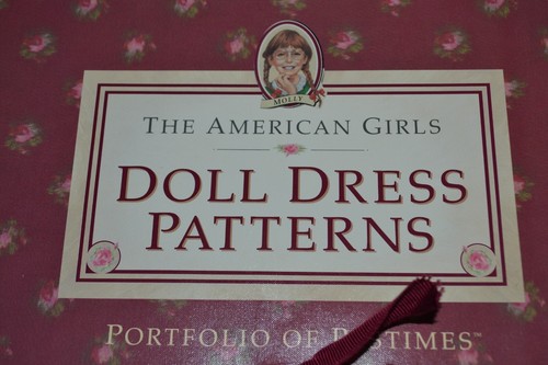 American Girl sewing pattern Doll Dress Patterns - Molly. Cut / complete