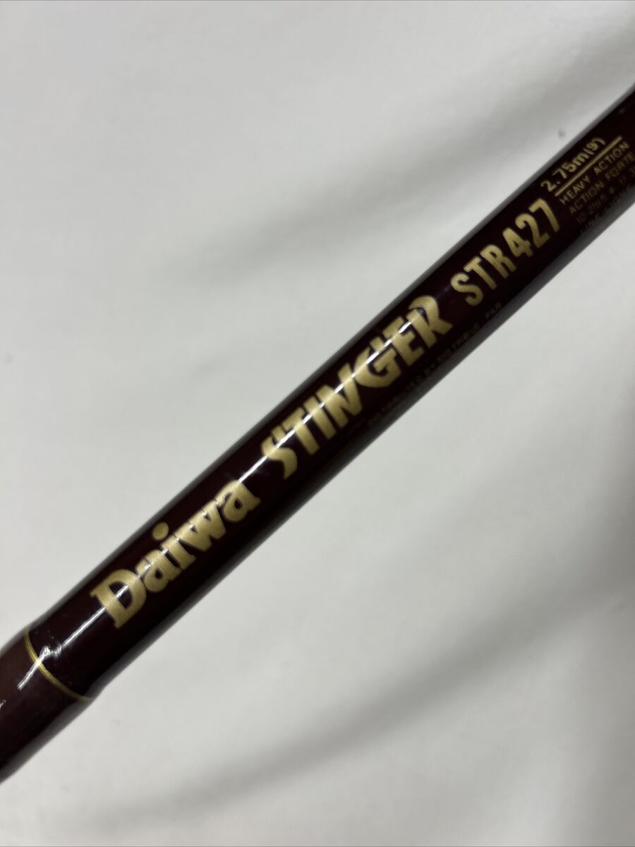 Vinatge 1980's Daiwa Stinger STR427 9' Heavy Power Spinning Vinatge 1980's Daiwa Stinger STR427 9' Heavy Power Spinning