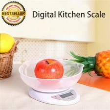 1G-5KG DIGITAL KITCHEN SCALES LCD ELECTRONIC COOKING FOOD MEASURING SCALE WEIGH