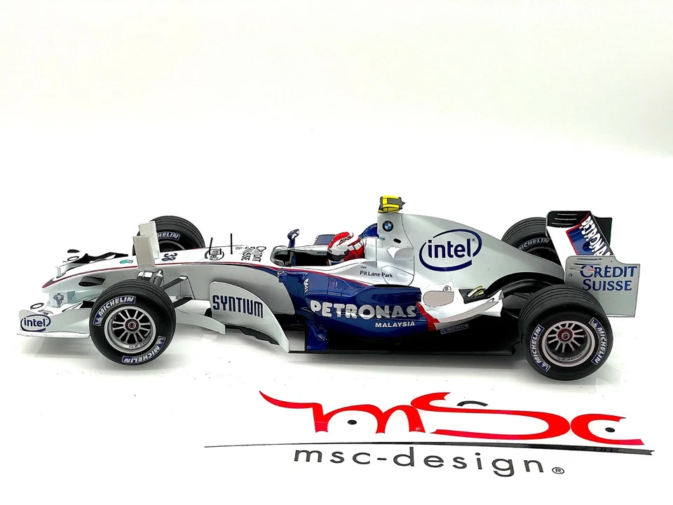 1:18 Kubica BMW Sauber F1.06 Testdriver Umbau GP France  free Practice - Bild 3 von 4