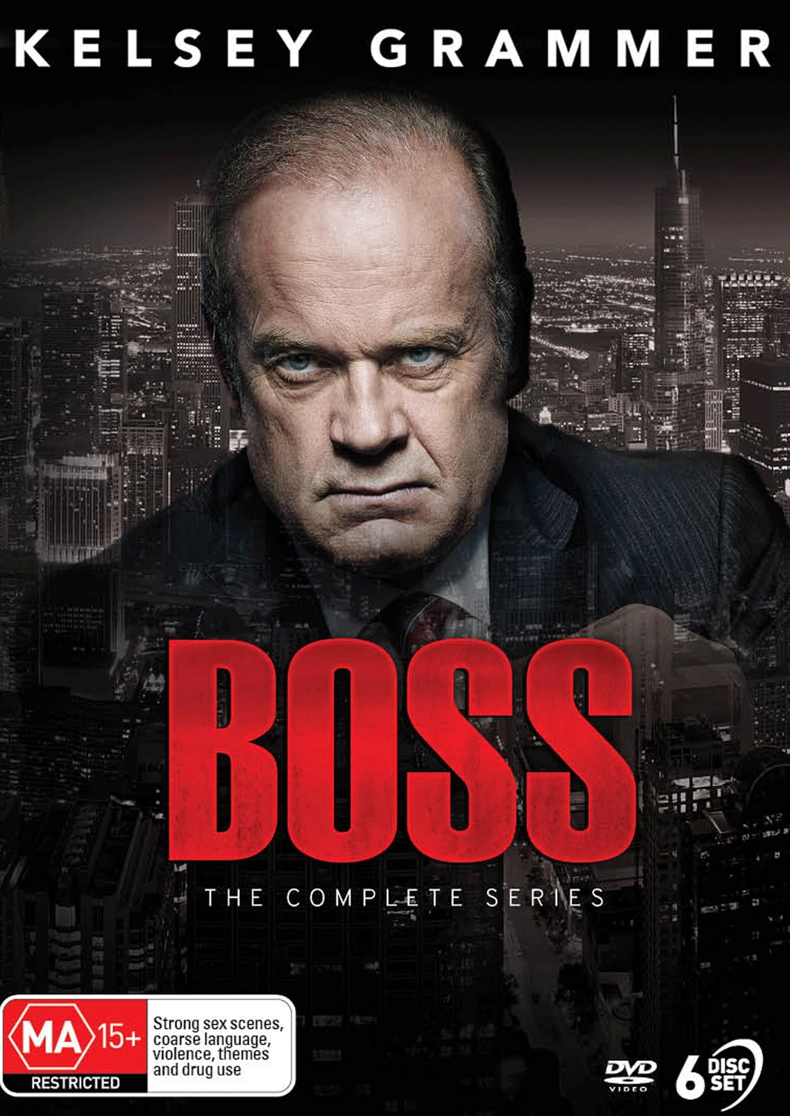 Boss: The Complete Series (DVD) Boss The Boss Kelsey Grammer Connie Nielsen