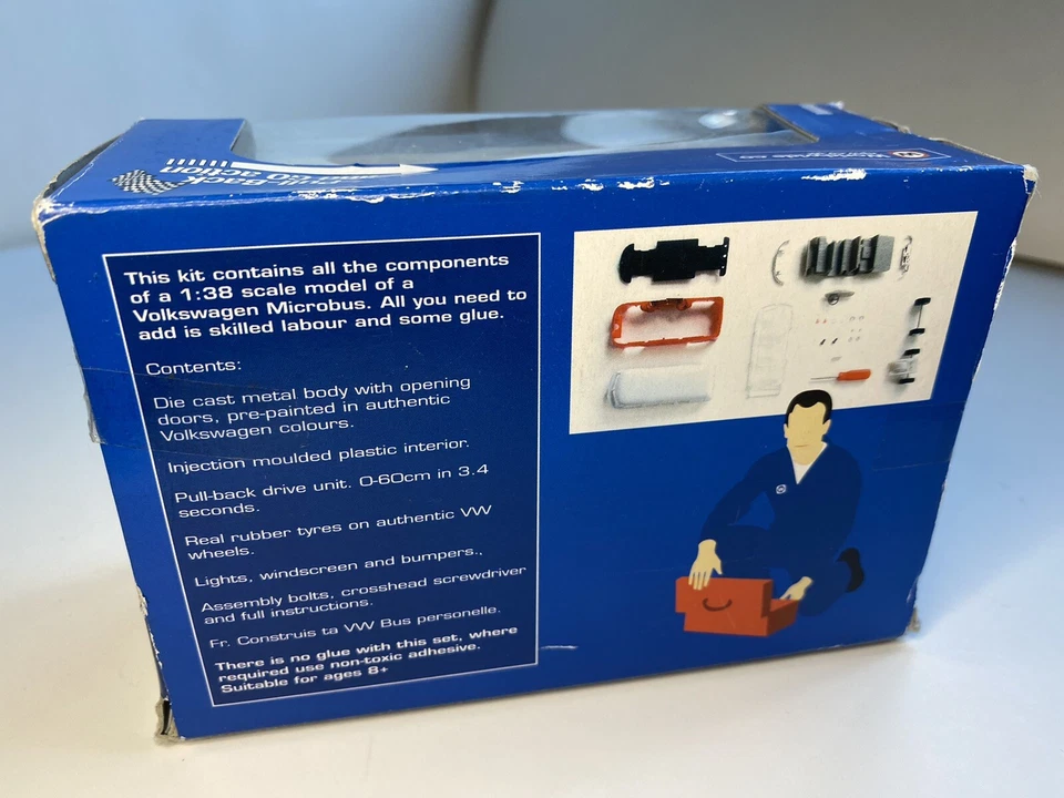 Welly Die Casting FTY Ltd Type 2 VOLKSWAGEN Transporter 1:38 Scale - Image 2 of 4